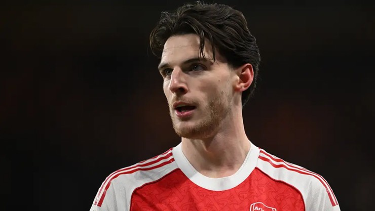 Declan Rice đã cán mốc 300 trận tại ngoại hạng Anh