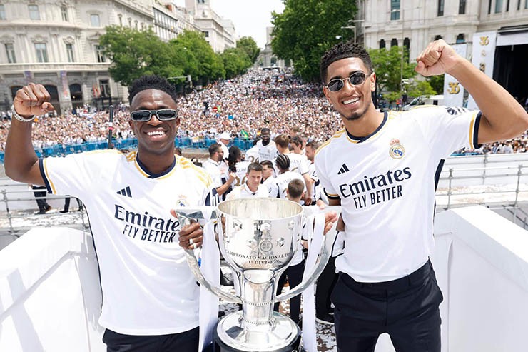 Vinicius và Bellingham tỏa sáng và từng&nbsp;đem về những danh hiệu lớn cho Real Madrid
