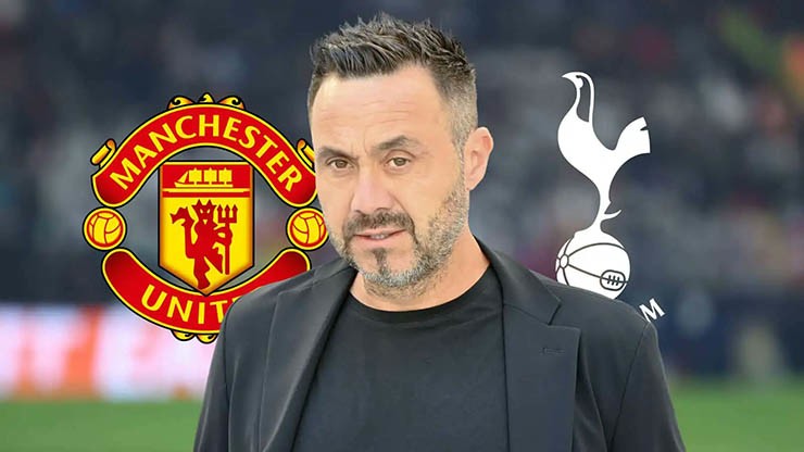 HLV De Zerbi được MU và Tottenmham theo đuổi