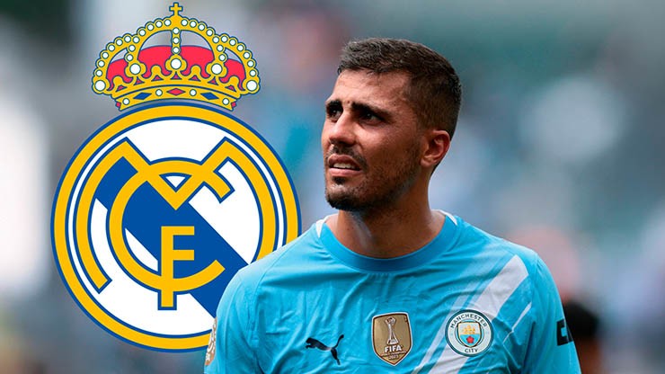Rodri lọt vào tầm ngắm của Real Madrid