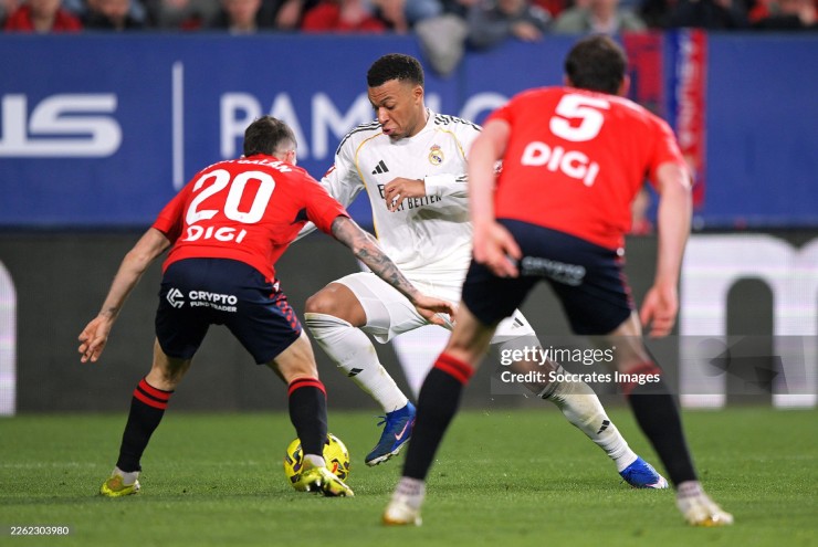 Real Madrid cầm bóng nhiều nhưng không hiệu quả