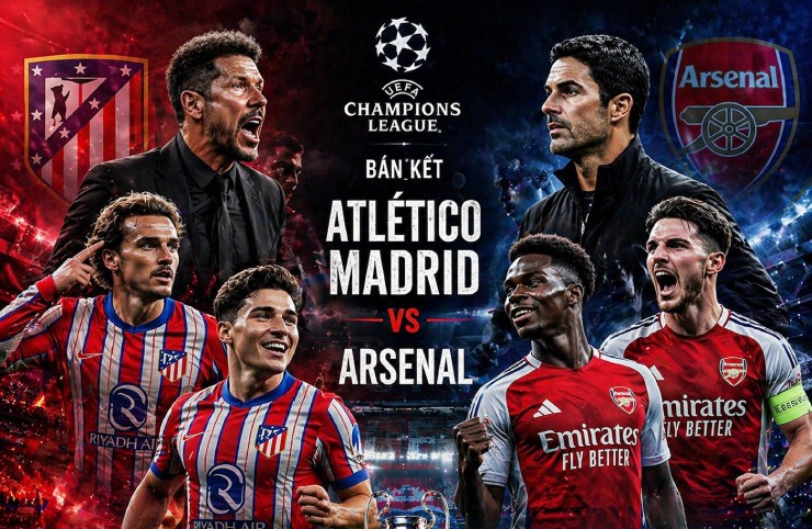 Atletico khao khát phục hận Arsenal sau thảm bại 0-4 ở vòng bảng