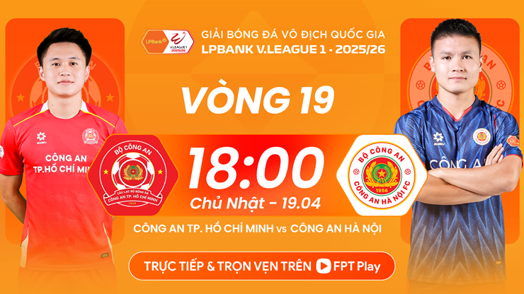 Video bóng đá Công an TP HCM - Công an Hà Nội: Áp đảo hoàn toàn, Đình Bắc tỏa sáng (V-League) - 2