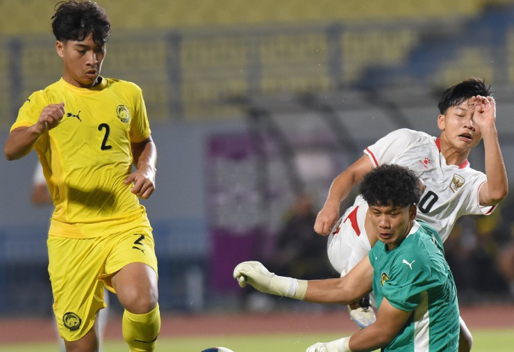 U17 Malaysia thắng chủ nhà U17 Indonesia