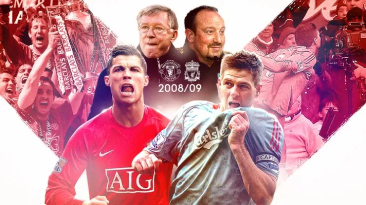 Liverpool bất lực trong việc soán ngôi MU vào mùa 2008/09