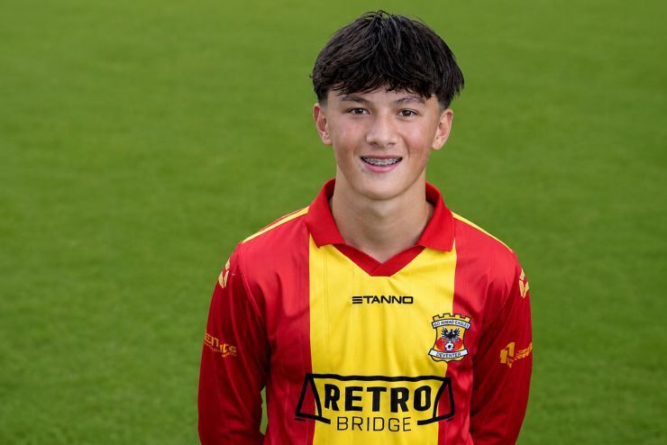 Liam Knijff là tài năng đáng chú ý của lò đào tạo Go Ahead Eagles