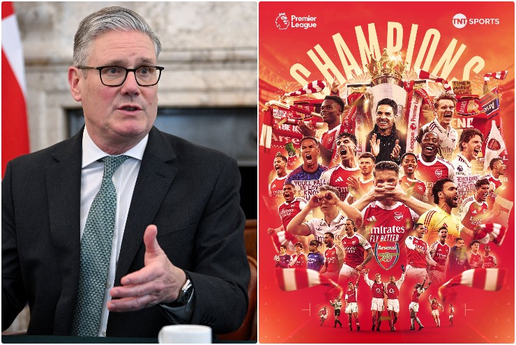 Thủ tướng Anh gửi lời chúc mừng Arsenal