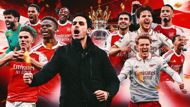 Arsenal trở thành nhà vô địch Ngoại hạng Anh 2025/26