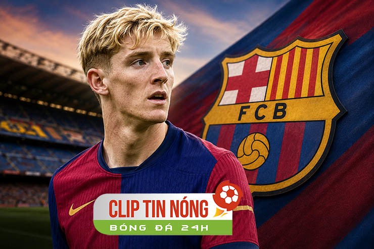 Barcelona sáng cửa chiêu mộ&nbsp;Anthony Gordon