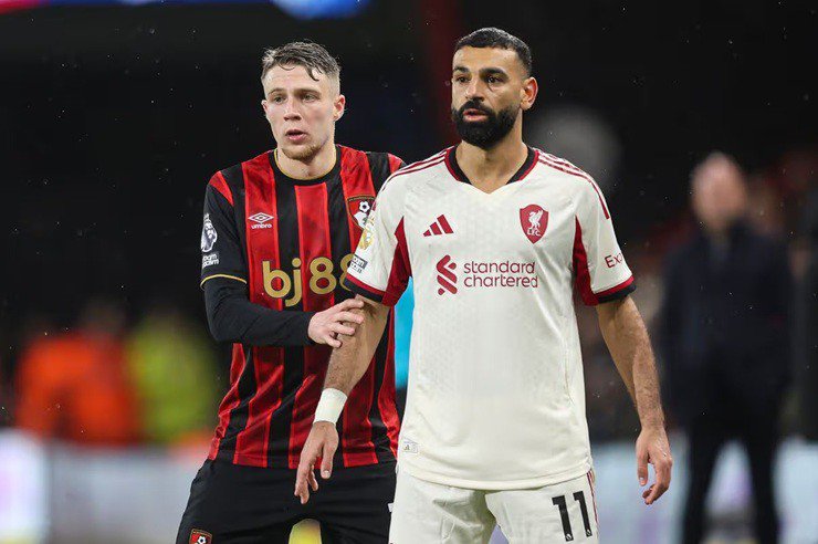 Liverpool và Bournemouth đang cạnh tranh quyết liệt vị trí top 5