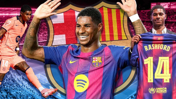 Rashford tỏa sáng ở Barca