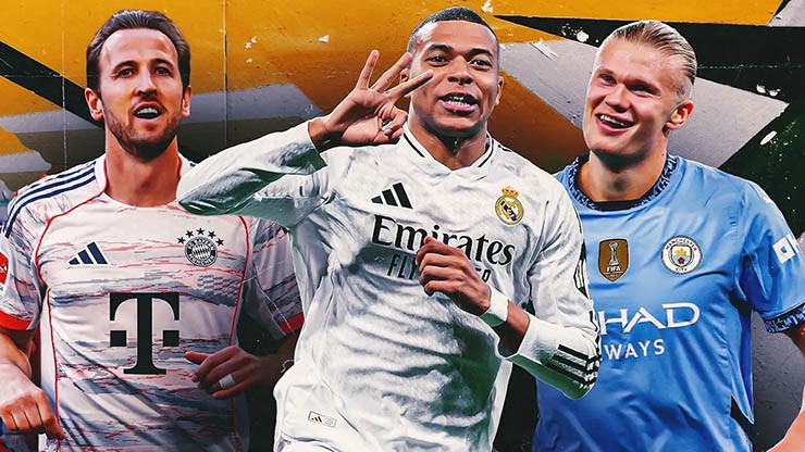 3 siêu sao Kane, Mbappe và Haaland đua Giày vàng hấp dẫn