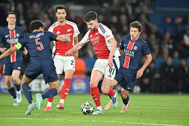 Gặp nhau 3 lần mùa trước, Arsenal thắng PSG ở vòng bảng nhưng PSG toàn thắng cả 2 lượt bán kết