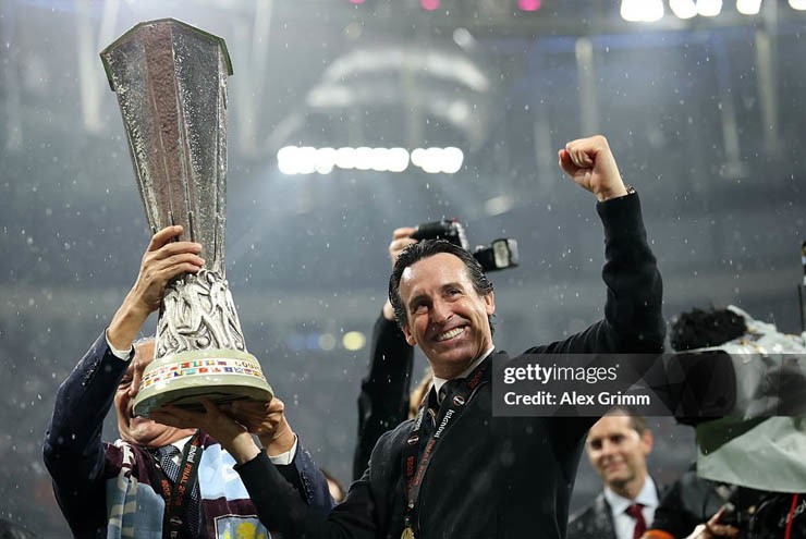 HLV Emery chứng minh cho tất cả thấy ông đẳng cấp tới nhường nào ở Europa League khi đã có 5 lần vô địch Europa League. Cụ thể, ông vô địch vào các mùa&nbsp;2013/14, 2014/15 và 2015/16 với Sevilla, mùa 2020/21 với Villarreal và mùa 2025/26 với Aston Villa.&nbsp;