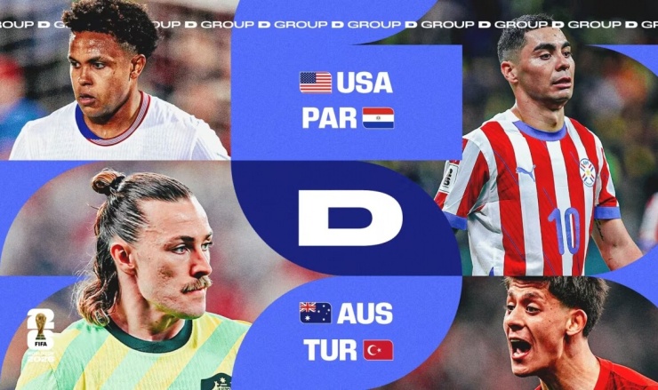 Nhận định bảng D World Cup 2026: Chủ nhà Mỹ đối mặt thử thách - 1