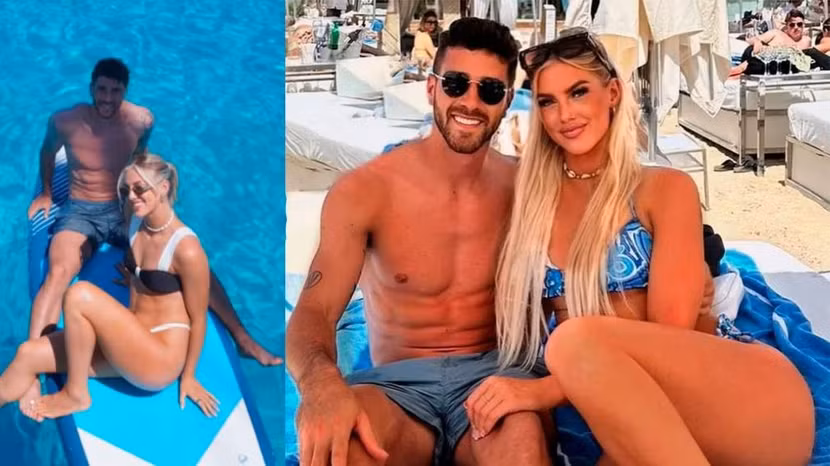 Đang nghỉ mát cùng bạn gái xinh đẹp, trung vệ Argentina được gọi dự World Cup gấp
