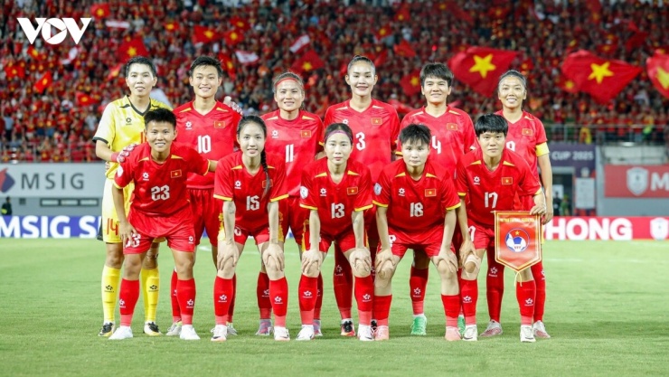 ĐT nữ Việt Nam tiếp tục giữ vững vị trí số 1 Đông Nam Á trên BXH FIFA tháng 6/2026. (Ảnh: Như Đạt)