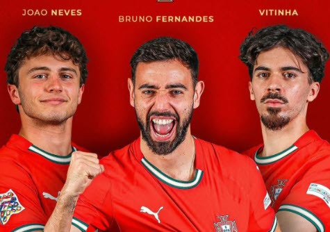 Neves - Fernandes - Vitinha, một trong những hàng tiền vệ mạnh nhất thế giới