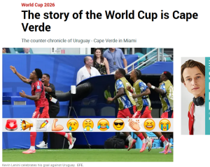 Báo chí thế giới thán phục Cape Verde, “tý hon” làm đảo ngược World Cup 2026