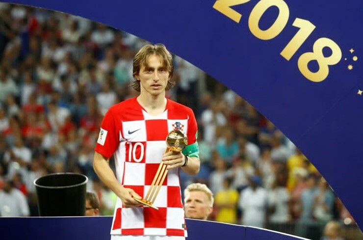 Luka Modric là "Cầu thủ xuất sắc nhất" World Cup 2018