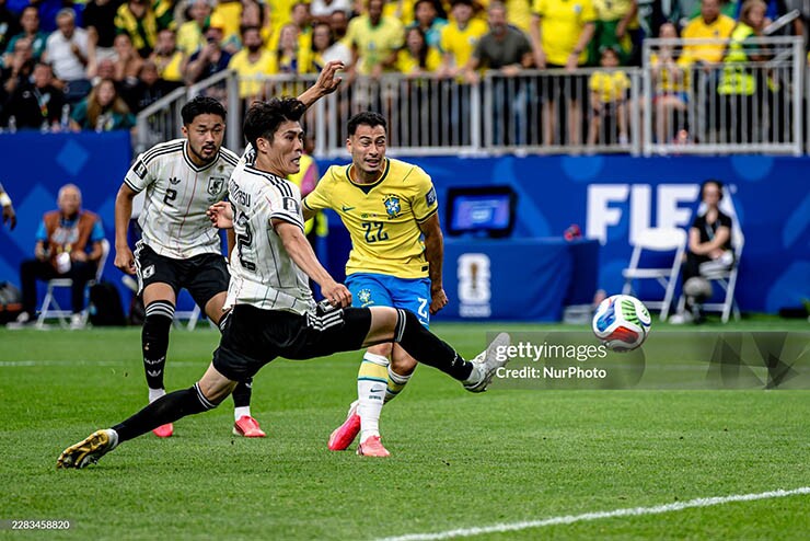 Bàn thắng quý như vàng của Martinelli giúp Brazil vượt qua Nhật Bản