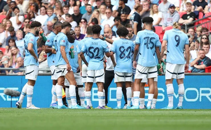Man City bắt đầu kỷ nguyên mới mà không còn HLV Pep Guardiola trên băng ghế chỉ đạo