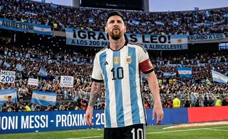 Messi đã trải qua hành trình dài cùng ĐT Argentina