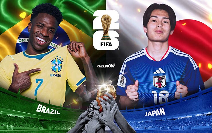 Brazil và Nhật Bản sắp so tài