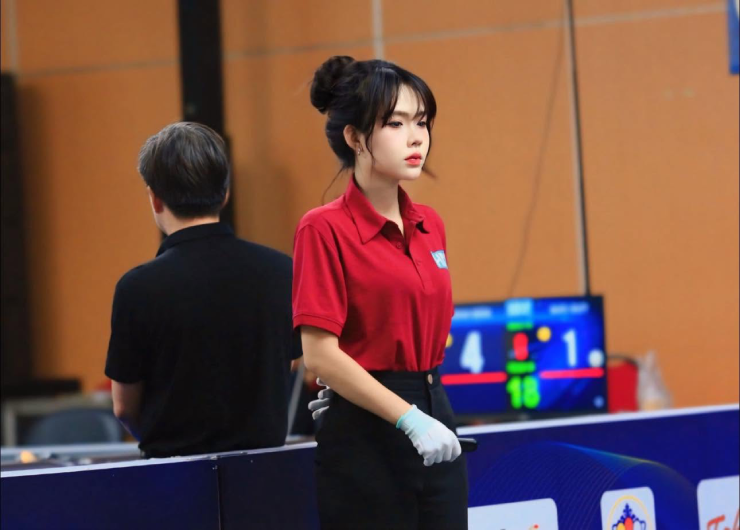 Nữ trọng tài bi-a đẹp nóng bỏng, gây xốn xang ở "Nóng cùng World Cup 2026" - 6