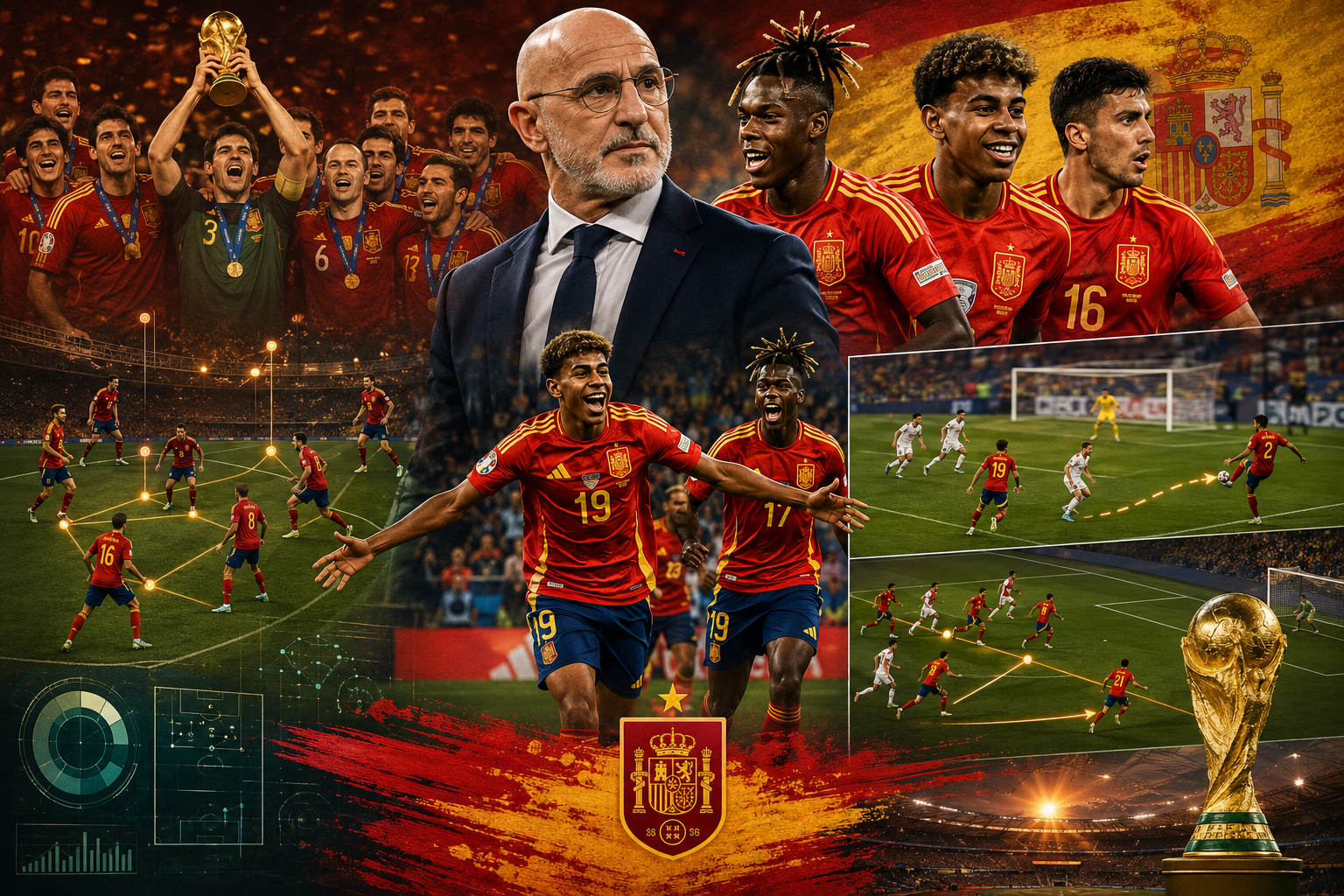 ĐT Tây Ban Nha là ứng viên hàng đầu cho chức vô địch World Cup 2026