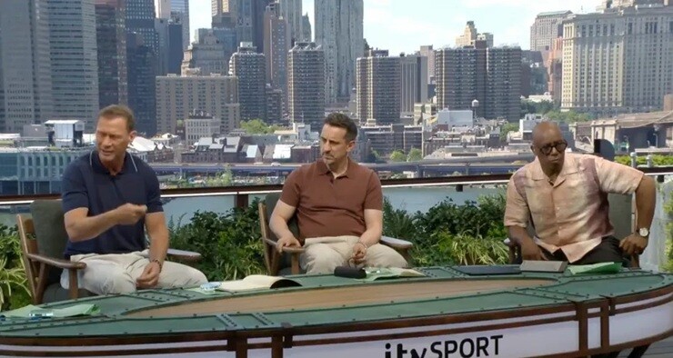Nhóm bình luận viên của ITV tại trường quay không hài lòng với sự thiếu minh bạch của FIFA