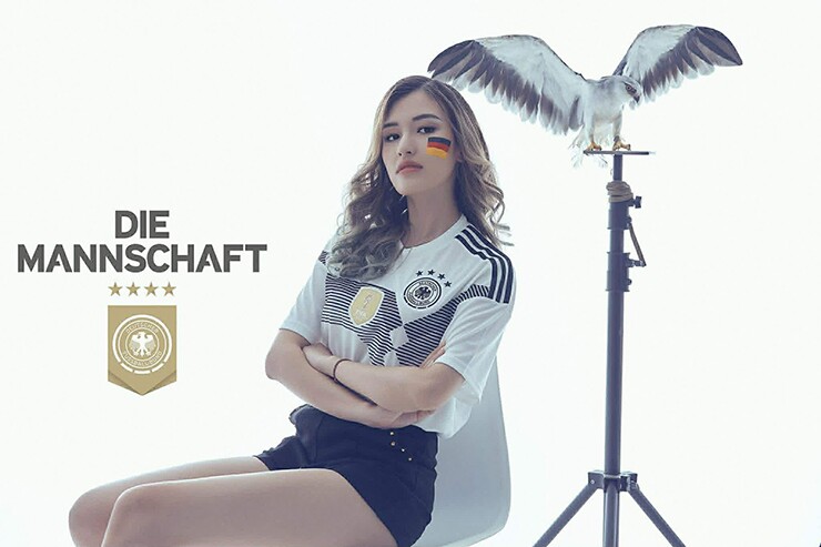 Người đẹp Bling mong Ronaldo vô địch World Cup, chân dài Phương Chi cháy hết mình vì ĐT Đức - 1