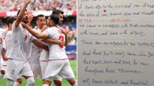 ĐT Iran gửi thông điệp 74 từ gây xúc động ở World Cup