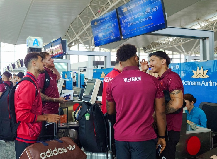 Tuyển Việt Nam có nhiều cầu thủ nhập tịch. Ảnh: VFF