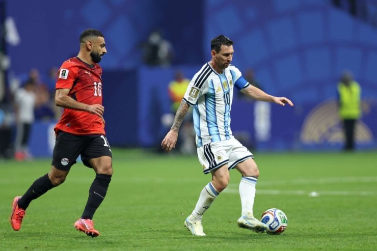 Messi đã ghi bàn trong cả 5 trận đấu anh ra sân tại World Cup 2026. Ảnh: AP