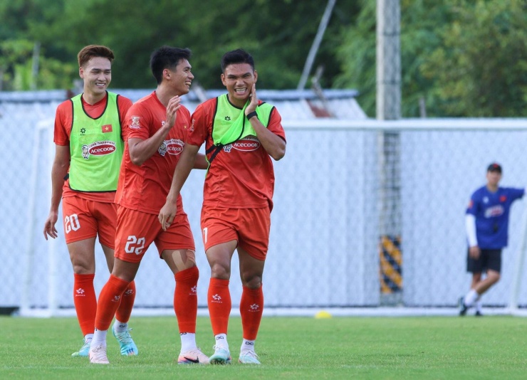 ĐT Việt Nam tập luyện, hướng tới ASEAN Cup 2026. Ảnh: VFF.