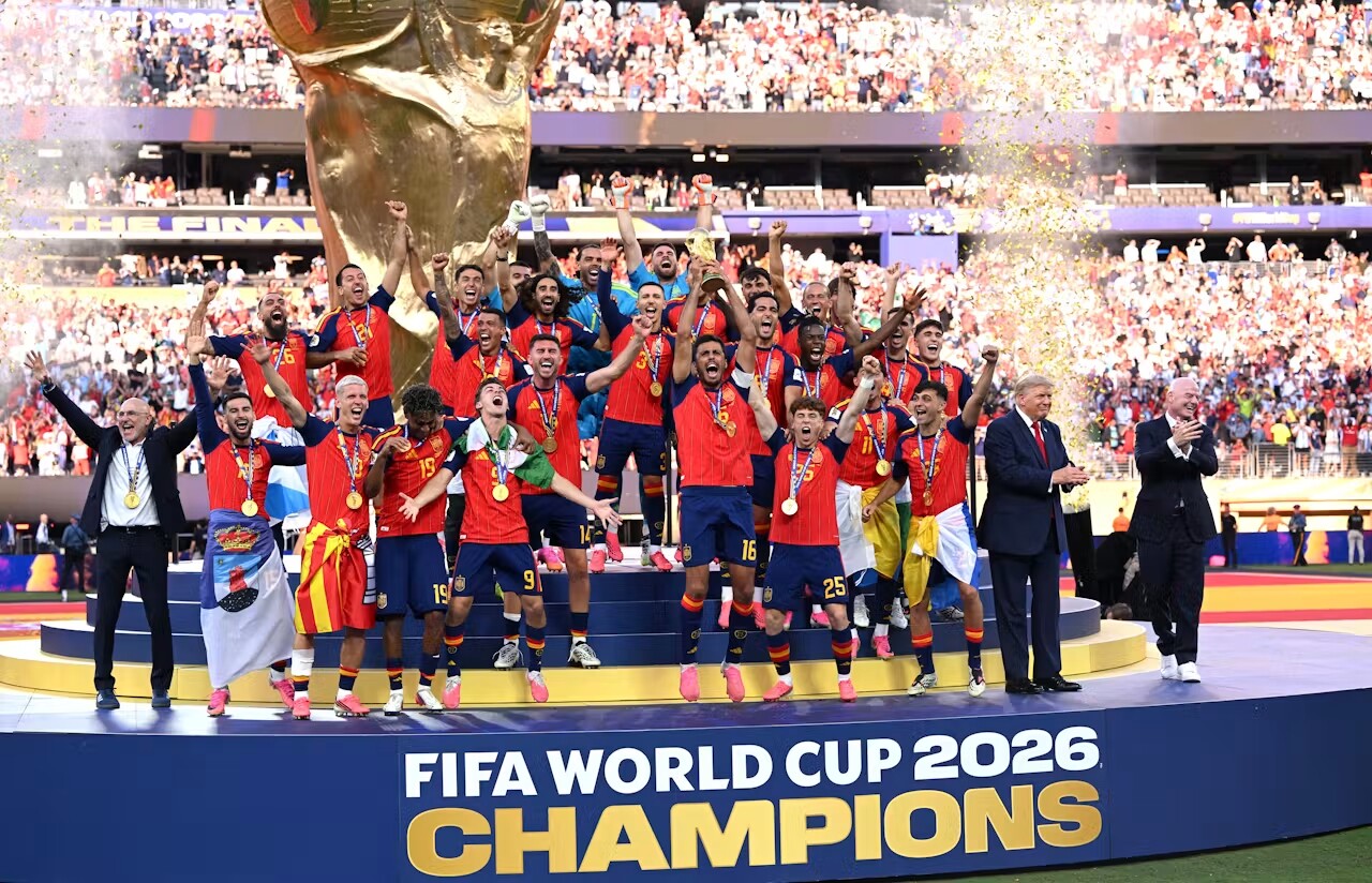 ĐT Tây Ban Nha đăng quang World Cup 2026