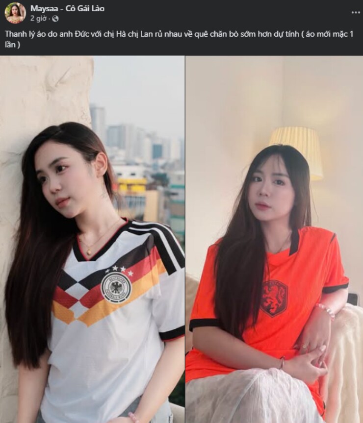 Bài đăng gây sốt của "Cô Gái Lào"