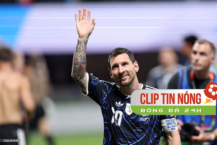 Messi tỏa sáng, giúp Argentina hạ Anh ở bán kết