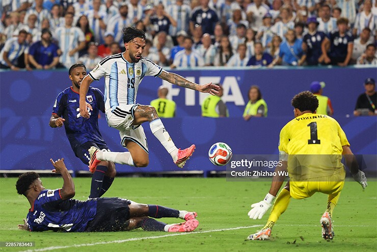 Tiền vệ Nico González mang đến năng lượng, tốc độ và sự đa năng cho tuyển Argentina