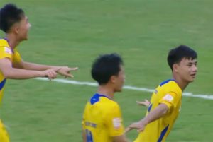 Video bóng đá U21 SLNA – U21 Thể Công: Người hùng Cao Văn Bình, chiến thắng nghẹt thở (CK U21 Quốc gia)