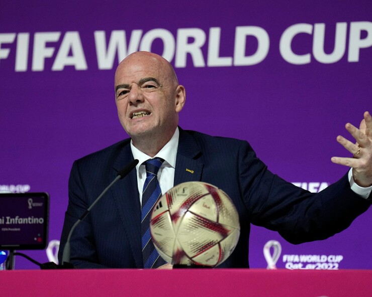 Chủ tịch FIFA, Gianni Infantino