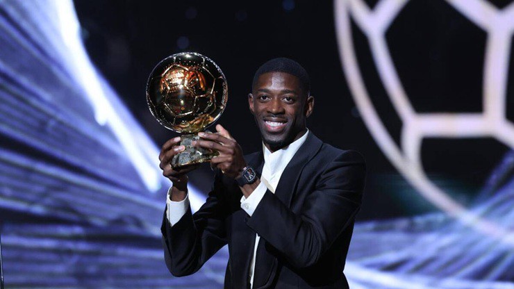 Dembele đang là đương kim Quả bóng vàng
