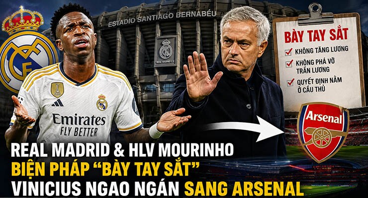 Real Madrid sẽ không nhượng bộ Vinicius