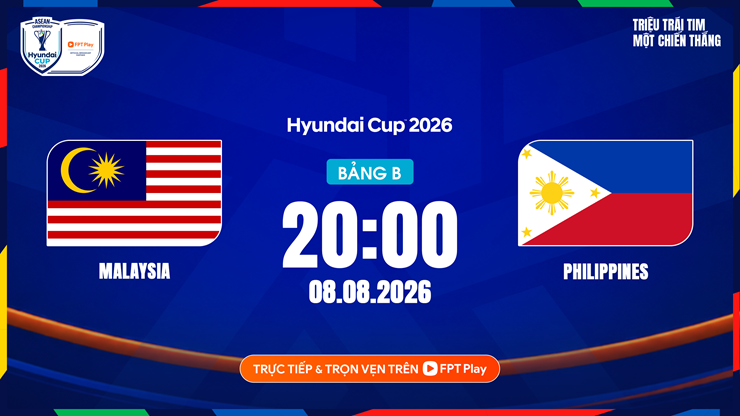 Trực tiếp bóng đá Malaysia - Philippines: Cuộc chiến "sinh tử" (AFF Cup) - 1