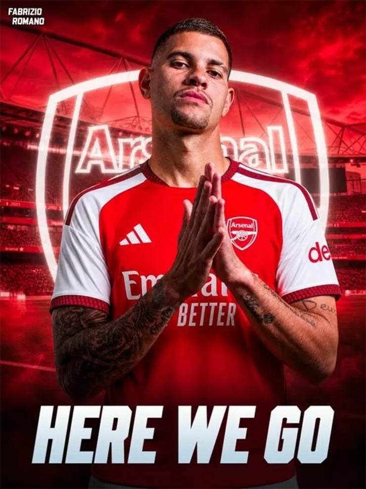 Arsenal hoàn tất chiêu mộ Guimaraes