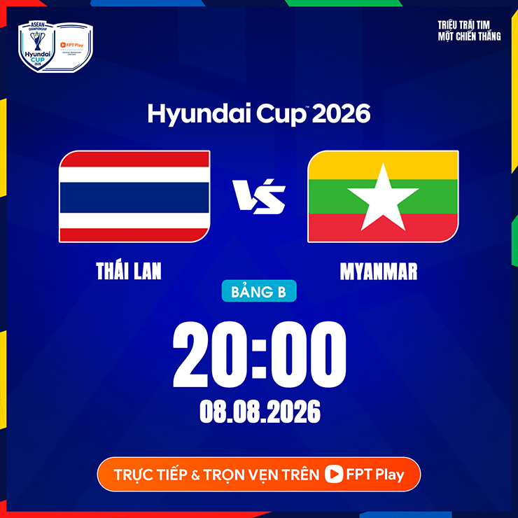 Trực tiếp bóng đá Thái Lan - Myanmar: Củng cố ngôi đầu (AFF Cup) - 1