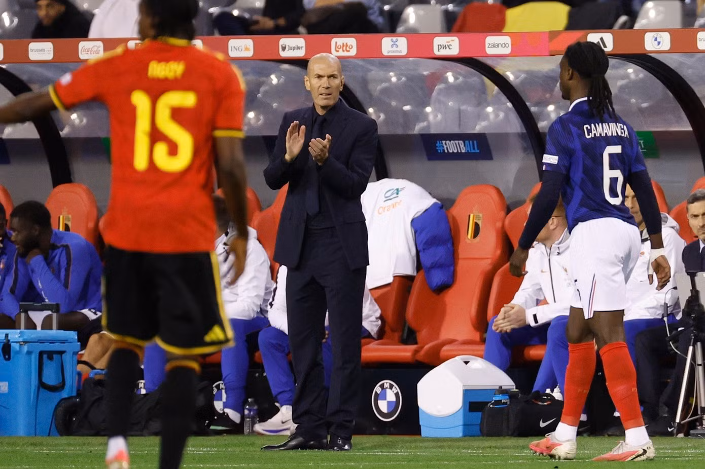 Một thắng lợi trước Bỉ đêm nay sẽ giúp HLV Zidane có chiến thắng đầu tiên trên sân nhà cùng đội tuyển Pháp.