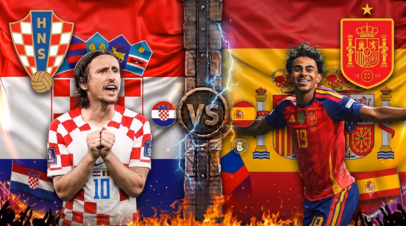 Nhận định Croatia vs Tây Ban Nha, 01h45 ngày 7/10: Bò tót thị uy sức mạnh