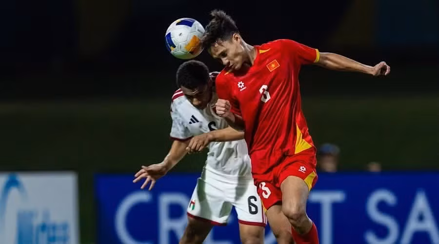 U17 Việt Nam thi đấu ấn tượng trước U17 UAE.